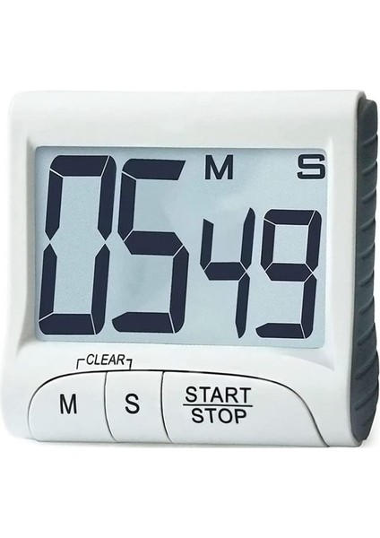 Dijital Mutfak Zamanlayıcısı ve Kronç, Kalın Rakamlar, Basit Çalışma, Yüksek Alarm, Yemek ve Sınıf Için Manyetik Kickstand (Yurt Dışından)