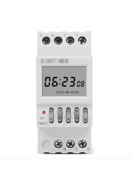 Güç Zaman Kontrol Anahtarı Geri Sayım Akıllı Anahtar Zamanlayıcı 16 Off Rail Tesisat 220V (Yurt Dışından) fırsatları