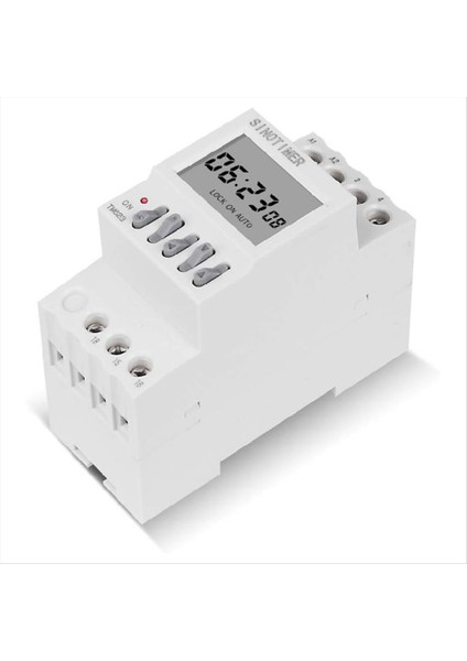 Güç Zaman Kontrol Anahtarı Geri Sayım Akıllı Anahtar Zamanlayıcı 16 Off Rail Tesisat 220V (Yurt Dışından) indirimleri