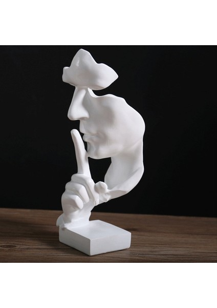 Iskandinav Sessizlik Altın El Sanatları Süsleri Masaüstü Oturma Odası Ofis Süslemeleri Süsler (Siyah) (Yurt Dışından) indirimleri