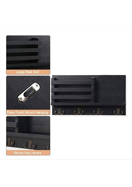 Koridor Mutfak Çiftlik Evi Dekoru Için Anahtar Kancalar ile Duvar Koşu Posta Organizatörü Için Posta Sahibi (Yurt Dışından) fırsatları