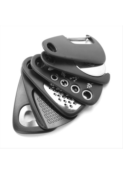 Mutfak Gadgets Seti, Alan Tasarrufu, Peynir Grateri, Şişe Açıcı, Meyve Sebze Soyucu, Pizza Kesici, Sarımsak Öğütücü (Yurt Dışından)