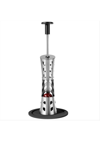 Kiraz Pitter Çıkartma Aracı 2-1 Arada Premium Hızlı Serbest Bırakma Kiraz Pitter Pres ve Push Tip Büyük 33MM Kiraz Tohumu Çıkarma (Yurt Dışından)