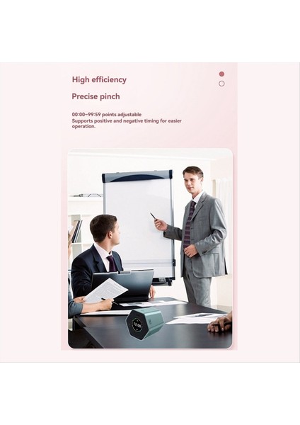 Verimlilik Küp Sessiz Titreşim Dijital Masası Altıgen Manyetik Flip Odak Odak Toplantıları Görev Çalışması Için Odak Süresi (Yurt Dışından) indirimleri