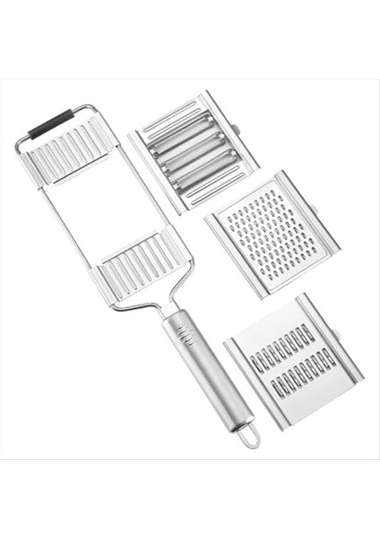 Çok Amaçlı Sebze Kesici, Çoklu Sebze Kesici, Taşınabilir Paslanmaz Çelik Sebze Kesici A (Yurt Dışından)
