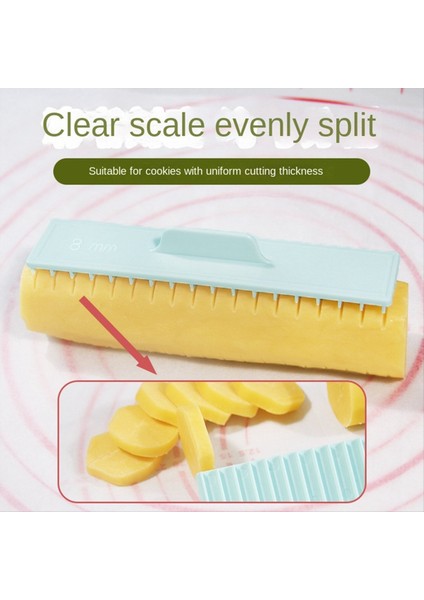 Çerez Kalınlığı Ölçüm Aracı 8pcs Pastik Bisküvi Kek Kalıp Tereyağı Ölçüm Cetveli Pişirme Aracı (Yurt Dışından) fiyatları