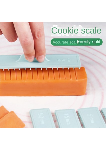 Çerez Kalınlığı Ölçüm Aracı 8pcs Pastik Bisküvi Kek Kalıp Tereyağı Ölçüm Cetveli Pişirme Aracı (Yurt Dışından) indirimleri