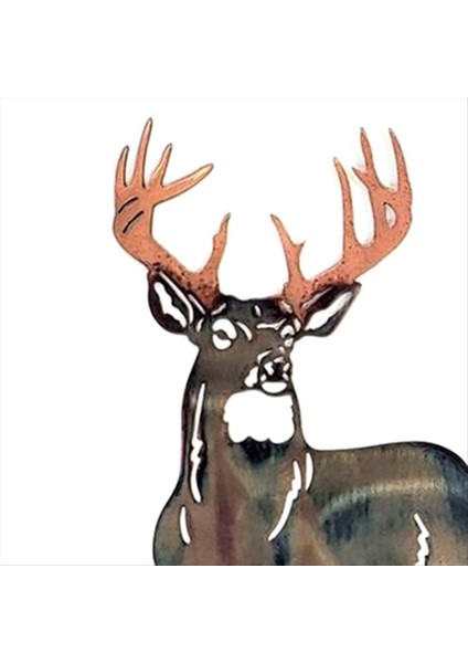 Metal Geyik Duvar Sanat Orman Geyik Duvar Dekor Metal Ağaç Geyik Duvar Sanat Dekor Metal Geyik Dekoru Rustik Dekor Oturma Odası Için (Yurt Dışından) modelleri