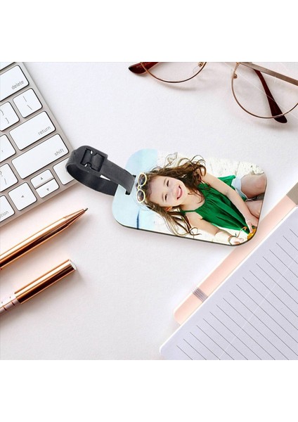 20PCS Süblimasyon Boş Bagaj Etiketleri Beyaz Boş Seyahat Çantası Bagaj Etiketleri Kayış Çift Taraflı Bavul Etiket Etiketi (Yurt Dışından) fırsatları