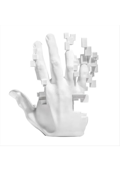 Palmiye Süs Dekorasyonları Mozaik Heykeller El Modeli Reçine Soyut Figürin Ev Masaüstü Moda Çalışması Memur B (Yurt Dışından)