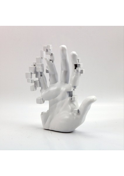 Palmiye Süs Dekorasyonları Mozaik Heykeller El Modeli Reçine Soyut Figürin Ev Masaüstü Moda Çalışması Memur B (Yurt Dışından) indirimleri