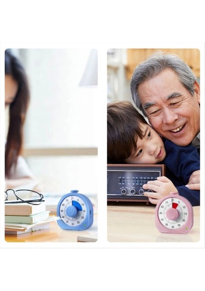 Görsel Zamanlayıcı 60 Dakikalık Süper Geri Sayım Görsel Zamanlayıcı Çocuklar Için Uygun Yetişkin Dayanıklı Mekanik (Pembe) (Yurt Dışından) fiyatları