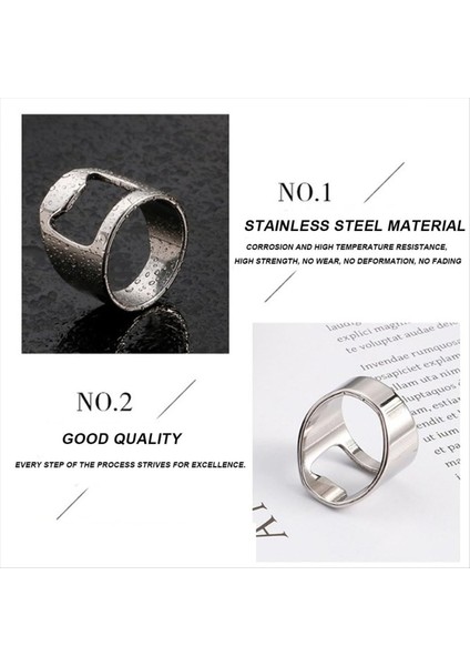 32PCS Barmen Ring Barmen Yüzük Şişe Açıcı Paslanmaz Çelik Halka Şişe Açıcı Şişe Açıcı Barmenler Için, C (Yurt Dışından) fırsatları