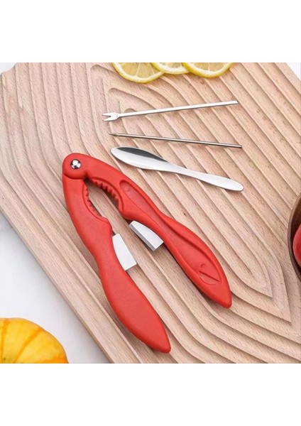 2pcs Yengeç Krakerleri ve Alet Çok Fonksiyonlu Yengeç Bacak Krakeri Verimli Istakoz Krakerleri Sağlam Deniz Ürünleri Krakerleri ve Alet (Yurt Dışından) indirimleri