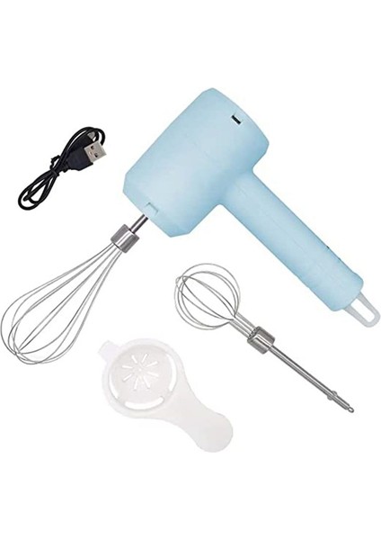 Mini Ev Elektrik Yumurta Çırpma Elden Çekim Aracı Yumurta Beyaz Krem ​​kablosuz Çırpma ve Mikser (Yurt Dışından)