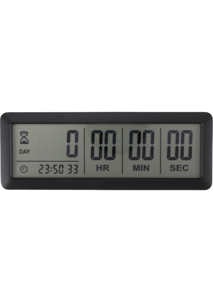 Büyük Dijital Geri Sayım Günleri Zamanlayıcı Saati - 999 Gün Mezuniyet Laboratuvarı Mutfak (Siyah) Için Saat Zamanlayıcı (Yurt Dışından)