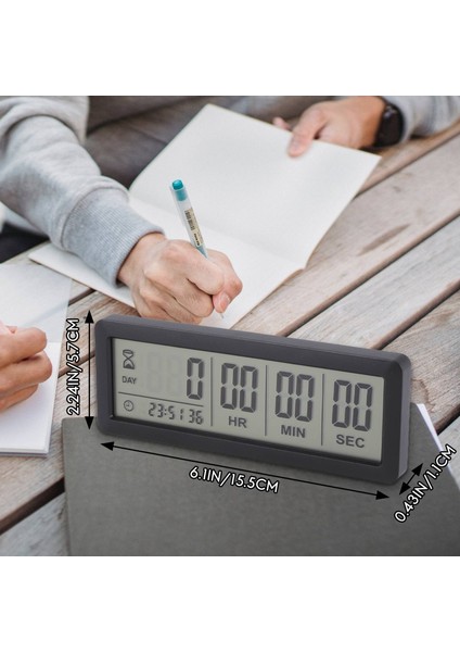 Büyük Dijital Geri Sayım Günleri Zamanlayıcı Saati - 999 Gün Mezuniyet Laboratuvarı Mutfak (Siyah) Için Saat Zamanlayıcı (Yurt Dışından) indirimleri