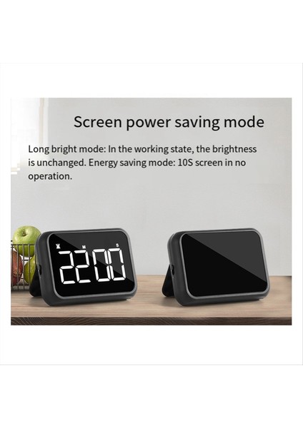 Çocuklar Için Zamanlayıcı, Mutfak Zamanlayıcıları, Yemek Pişirmek Için Dijital Zamanlayıcı, Egzersiz Için Manyetik Geri Dönüş Zamanlayıcısı, Çalışma, Fırın Siyahı (Yurt Dışından) fiyatları