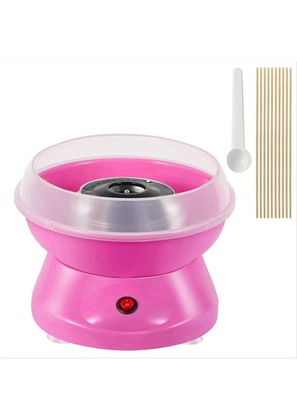 Çocuklar Için Pamuk Şeker Makinesi, Mini Elektrikli Pamuk Şeker Makinesi Ev Kids Partisi Için Sıçrama Koşullu Plakalı, Ab Fiş (Yurt Dışından)