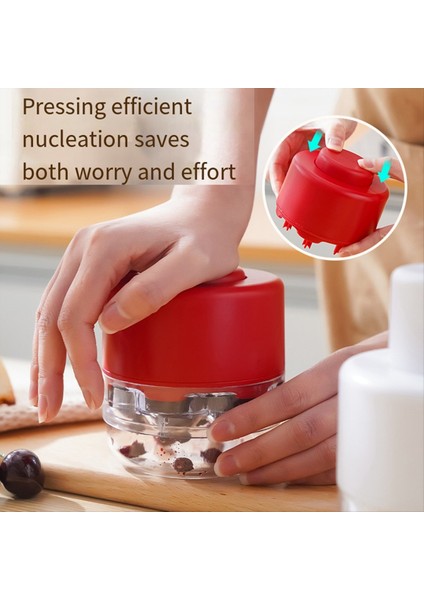 Kiraz Pitter Corer, 7 Delik Taşınabilir Ağır Hizmet Tipi Plastik Manuel Kiraz Pitter, Mutfak B Için Hızlı Meyve Çukuru Çıkarma Aracı (Yurt Dışından) fiyatları