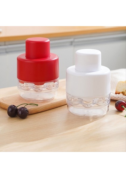 Kiraz Pitter Corer, 7 Delik Taşınabilir Ağır Hizmet Tipi Plastik Manuel Kiraz Pitter, Mutfak B Için Hızlı Meyve Çukuru Çıkarma Aracı (Yurt Dışından) indirimleri