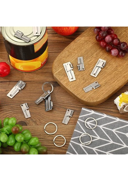 P-38 ve P-51 Can Açılıcı Paslanmaz Çelik Kamp Mutfak Seyahat Kampı Için Açıcı Taşınabilir Can Açıcı (Yurt Dışından) modelleri