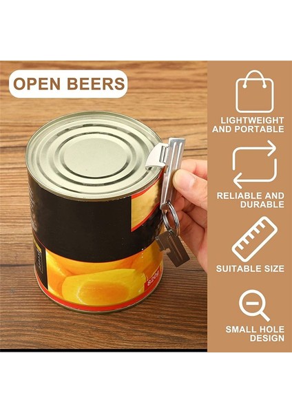 P-38 ve P-51 Can Açılıcı Paslanmaz Çelik Kamp Mutfak Seyahat Kampı Için Açıcı Taşınabilir Can Açıcı (Yurt Dışından) indirimleri