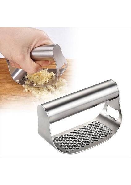 Paslanmaz Çelik Sarımsak Pres, Yeni Sarımsak Pres Rocker, Sarımsak Mutfak Aletleri Ezmek Için Konfor Sarımsak Kıyıcı (Yurt Dışından) fiyatları