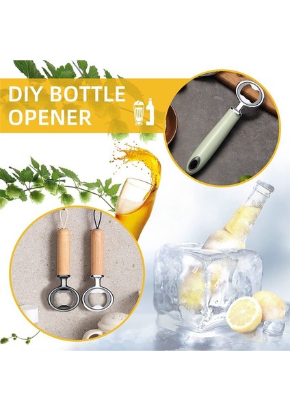 8 Paket Metal Şişe Açıcı Kitleri Paslanmaz Çelik Şişe Açıcı Dıy Şişe Açıcı Donanım Düz Şişe Açıcı (Yurt Dışından) modelleri