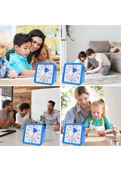 Çocuklar Için 60 Dakikalık Görsel Saat, Mutfak Pomodoro Için Sessiz Operasyon ile Visual Countdown Saati (Yurt Dışından) fiyatları