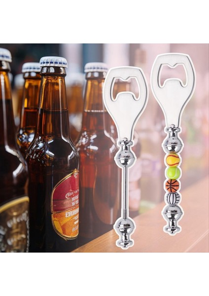 4 Paket Dıy Boncuklu Bira Açıcı Metal Şişe Açıcı Barmenler Için Dekoratif Boncuklu Şişe Açıcı Mutfak Aleti (Yurt Dışından) fırsatları