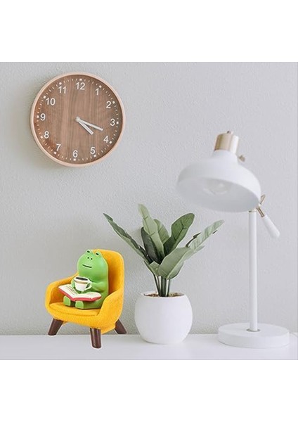 Minyatür Kurbağa Figürinler Dekor Komik Reçine Kurbağa Heykeli Ev Dekoru Parti Dekoru Ofis Masa Banyo Dekorasyonu (Yurt Dışından) fırsatları