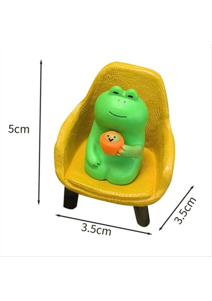 Minyatür Kurbağa Figürinler Dekor Komik Reçine Kurbağa Heykeli Ev Dekoru Parti Dekoru Ofis Masa Banyo Dekorasyonu (Yurt Dışından) indirimleri