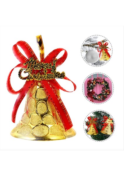 12PCS Petek Çan Çan Kolye Kapı Askı Çanları Xmas Ağacı Çan Noel Çelenk Süsleme Noel Dekor Çelenk (Yurt Dışından) fiyatları