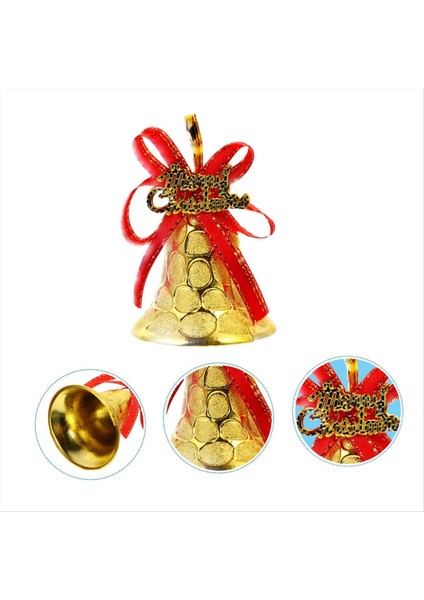 12PCS Petek Çan Çan Kolye Kapı Askı Çanları Xmas Ağacı Çan Noel Çelenk Süsleme Noel Dekor Çelenk (Yurt Dışından) indirimleri