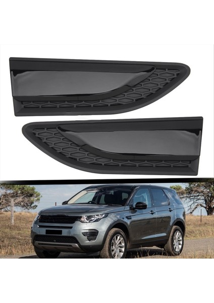 Araba Yan Çamurluk Grille Trim Hava Hava Havalandırma Döşemeleri Land Rover Discovery Sport L550 2015-2021 LR066243 LR066244 (Yurt Dışından)