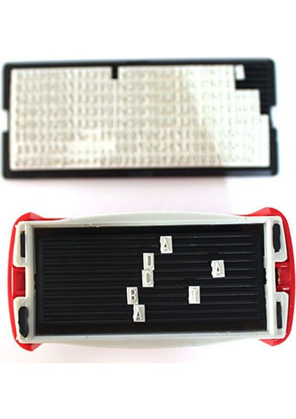 2set Kendi Mürekkep Damgası Seti Özel Dıy Işletme Adı Numarası Adresi Baskı Kauçuk Damga Ile Kue Mavi ve Kırmızı (Yurt Dışından) fırsatları