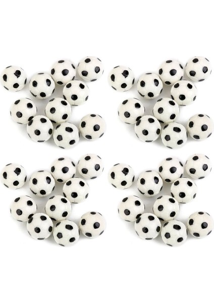 Dollhouse Minyatür Bonsai Zanaat Bahçe Manzara Diy Futbol Dekor 40 Adet (Yurt Dışından)