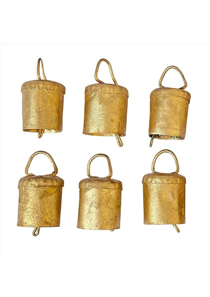 12 Pcs Vintage Asma Çan Metal El Yapımı Inek Çanları Noel Için Ip ile Dekorasyon Veya Herhangi Bir Kutlama (Yurt Dışından) fiyatları