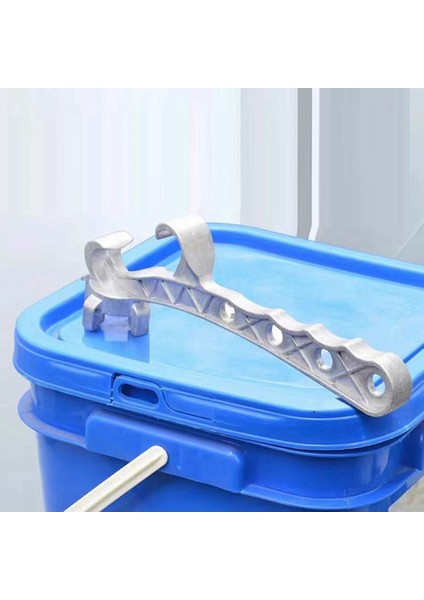 Alüminyum Alaşım Metal Kova Açıcı Gümüş Kovalar Kapak Anahtarı Galon Kova Açıcı Kova Boya Namlu Kapağı Can Açıcı (Yurt Dışından) fiyatları
