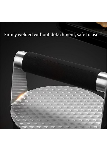 Mutfak Burger Pres Paslanmaz Çelik Smash Burger Düz Üst Izgara Için Basın Izgara Aksesuarları (Yurt Dışından) fırsatları