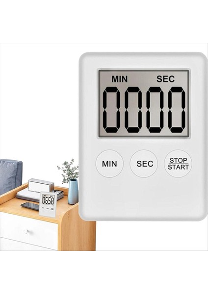 Dijital Mutfak Zamanlayıcısı, Zamanlayıcı, Yumurta Zamanlayıcı, İşe Uygun, Spor Zamanlayıcısı, Oyun, Yemek Zamanlayıcısı, 2 Paket Beyaz (Yurt Dışından) modelleri