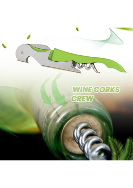 5 Paket Tirbuşon Ağır Hizmetçi Şarap Açıcı Seti Folyo Kesici ve Şişe Açıcı Şarap Anahtarı Garsonlar Için, Ev (Yurt Dışından) fiyatları