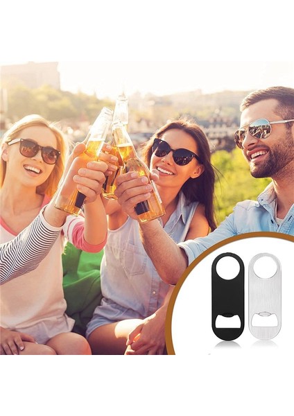 50 Adet Paslanmaz Çelik Düz Şişe Açıcı Barmen Mutfak Barı Restoran Aracı, 3,5 x 1.3 Inç (Yurt Dışından) modelleri