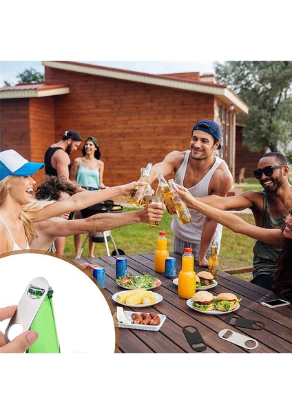 50 Adet Paslanmaz Çelik Düz Şişe Açıcı Barmen Mutfak Barı Restoran Aracı, 3,5 x 1.3 Inç (Yurt Dışından) fırsatları