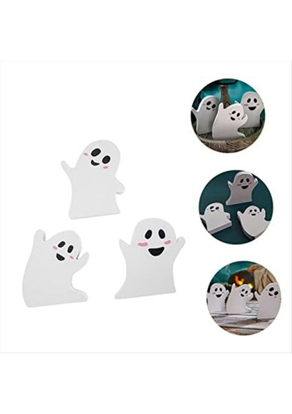 Hayalet Ahşap Tahta Süsleri Masaüstü Dekor Yemek Odası Decor Masa Tablosu Hayalet Işaret Perili Ev Masa Işareti (Yurt Dışından) indirimleri