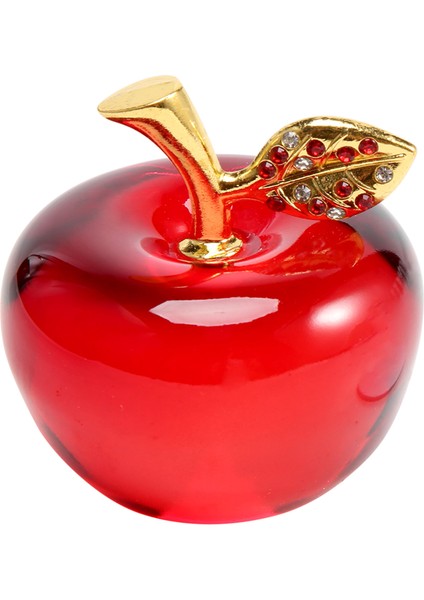 Noel Kristal Elma Cam El Sanatları Ev Dekorasyon Araba Süsleri Kristal El Sanatları Minyatür Hatıra Hediyeleri (Yurt Dışından) fiyatları