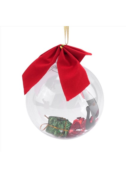 Noel Süs Topu Noel Ağaç Süslemeleri Temiz Bauble Süs Ev Asılı Topu Enfes Hediye-Siyah Kediler (Yurt Dışından)