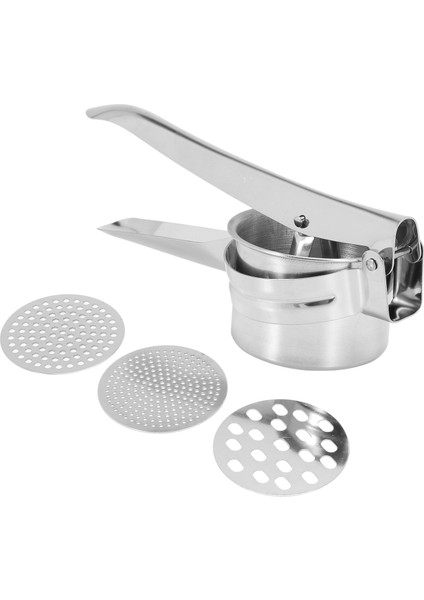 Ince, Orta ve Kaba, Patates Için Kullanımı Kolay 3 Birbirine Uygun Diskli Paslanmaz Çelik Patates Ricer Masher (Yurt Dışından) fırsatları