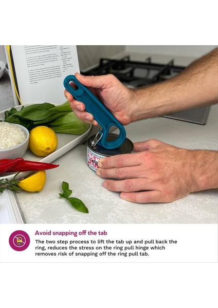 Ring Pull Teneke Açıcı - Kutu ve Teneke Kutuları Iki Kat Daha Kolay Açıyor Artrit Parkinson Hediyesi Için Mükemmel (Yurt Dışından) indirimleri
